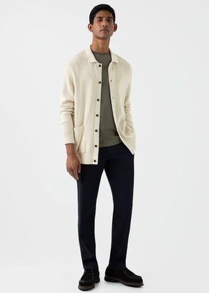 Crew Neck T-Shirt — KHAKI