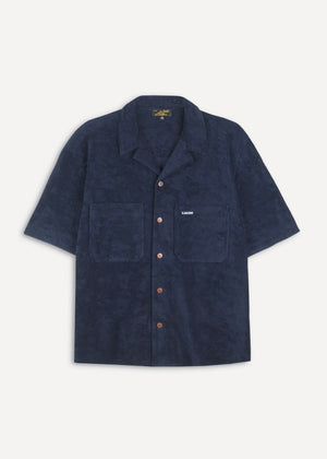 Calfe Sponge Shirt — NAVY