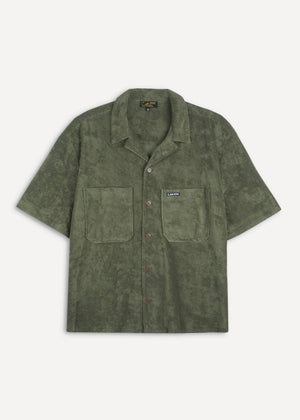 Calfe Sponge Shirt — KHAKI