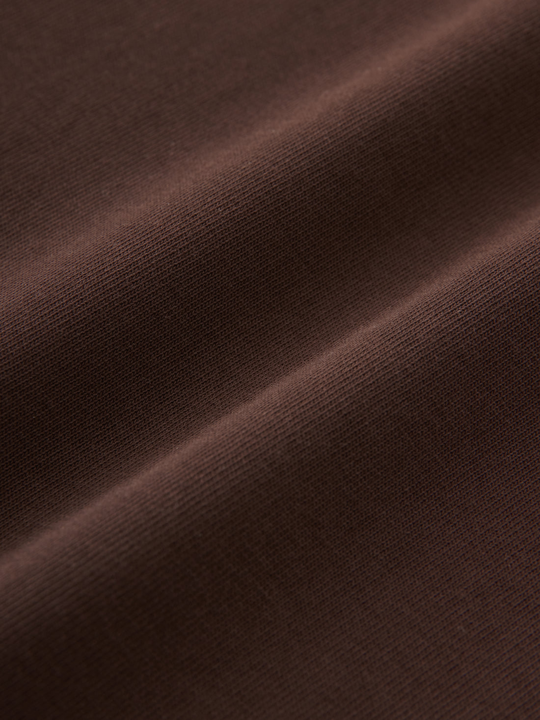 Lay Mercerized Cotton T-Shirt — CHOCOLATE