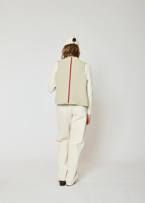 Kayla Quilt Jacket — SWAMP GREEN