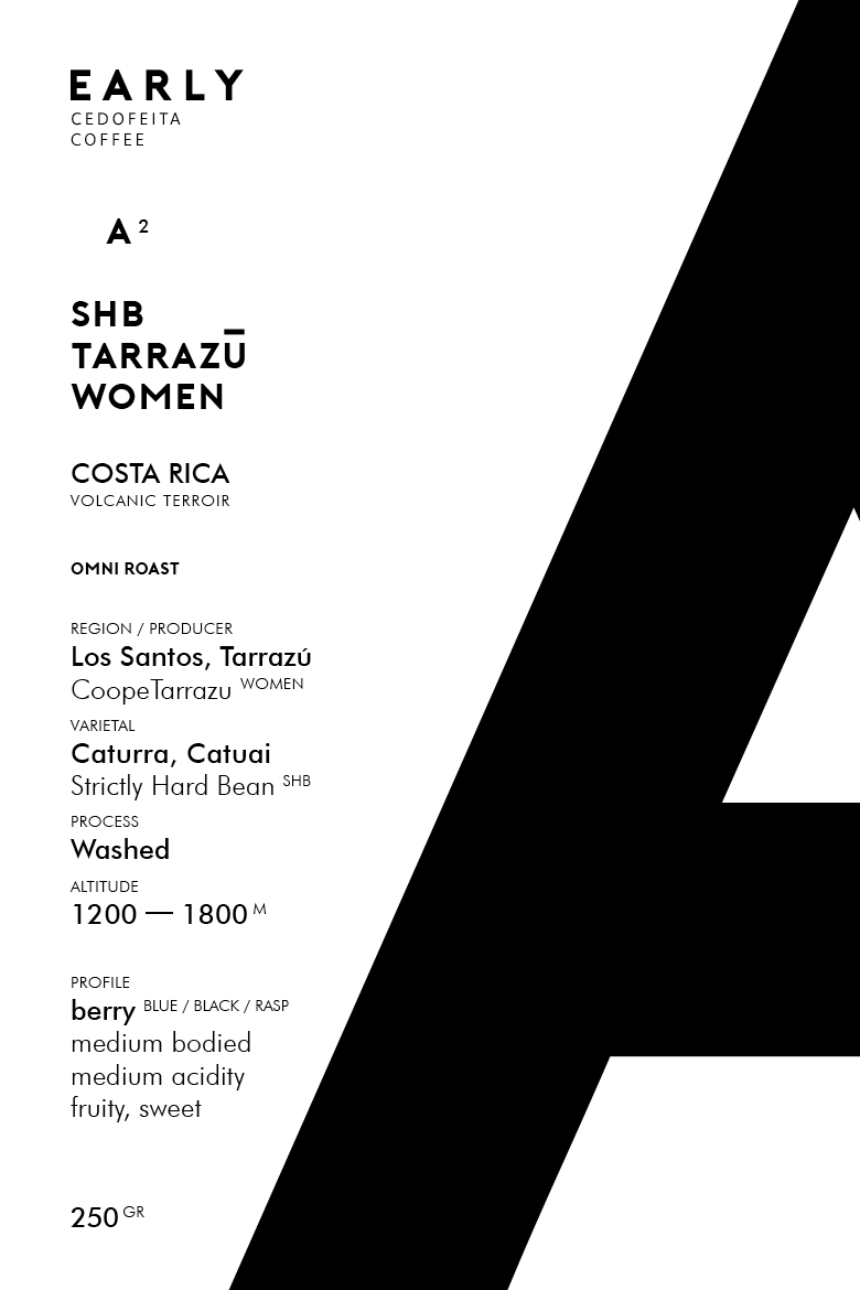 A2 — SHB TARRAZU WOMEN — Costa Rica — OMNI ROAST