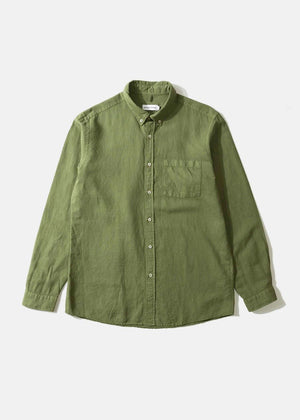 Linen Shirt — KHAKI