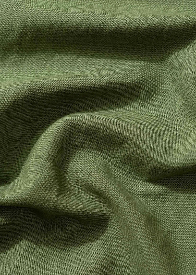 Linen Shirt — KHAKI