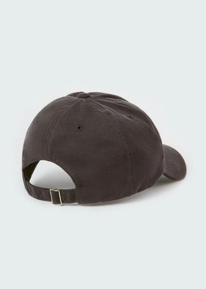 Studio Nicholson Logo Cap — ASPHALT