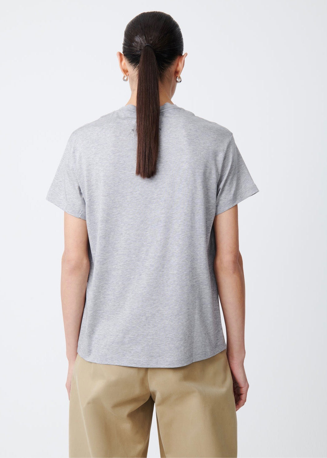 Marine T-Shirt — GREY MARL