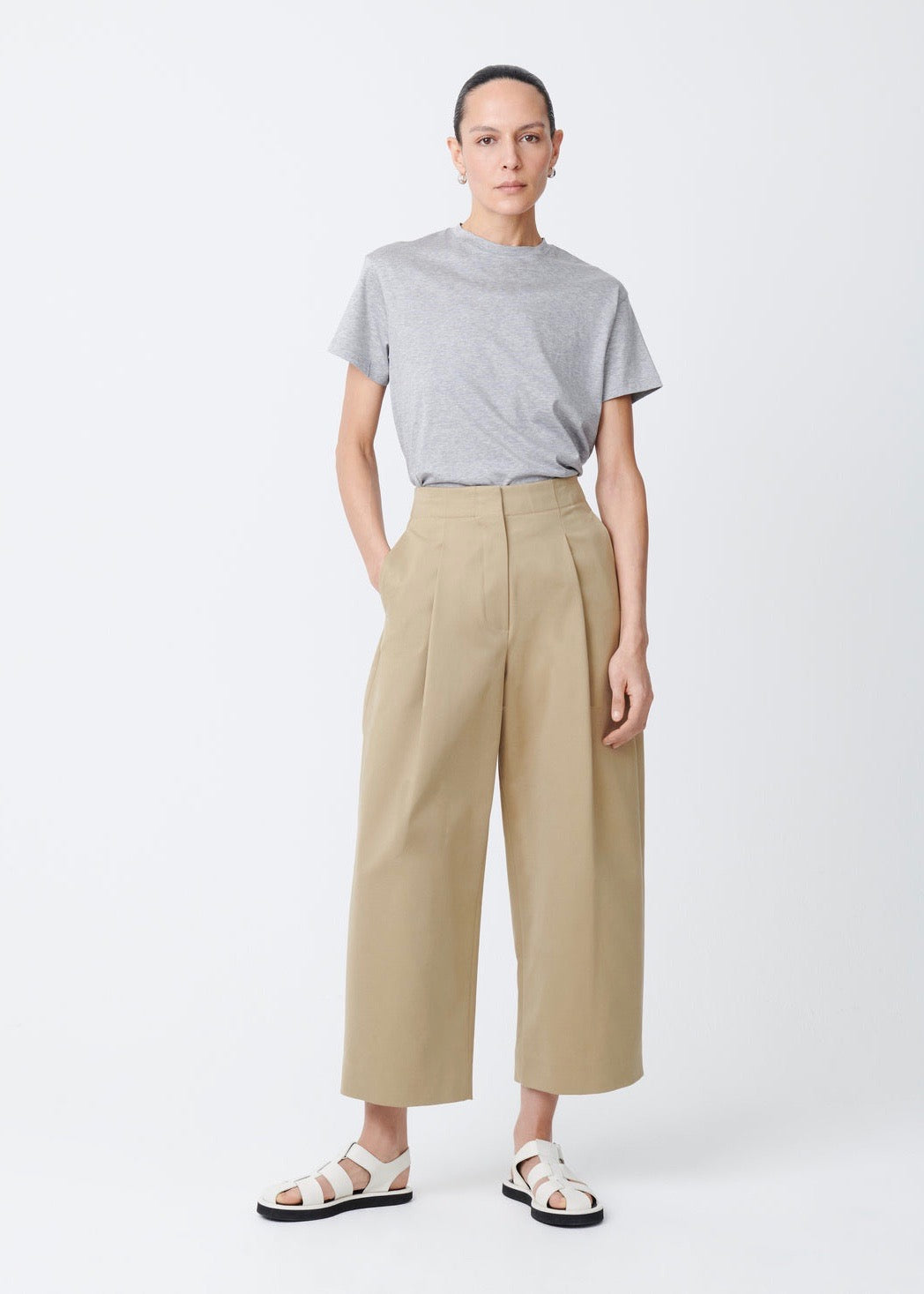Marine T-Shirt — GREY MARL