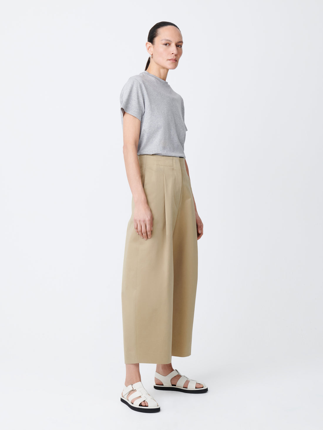 Marine T-Shirt — GREY MARL
