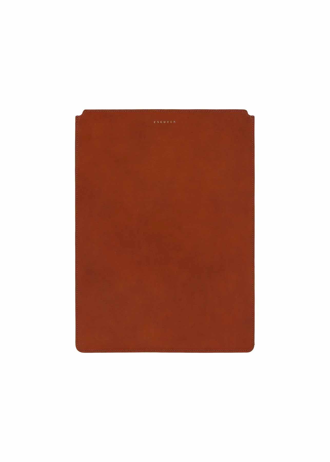 Macbook Sleeve — COGNAC / PINK