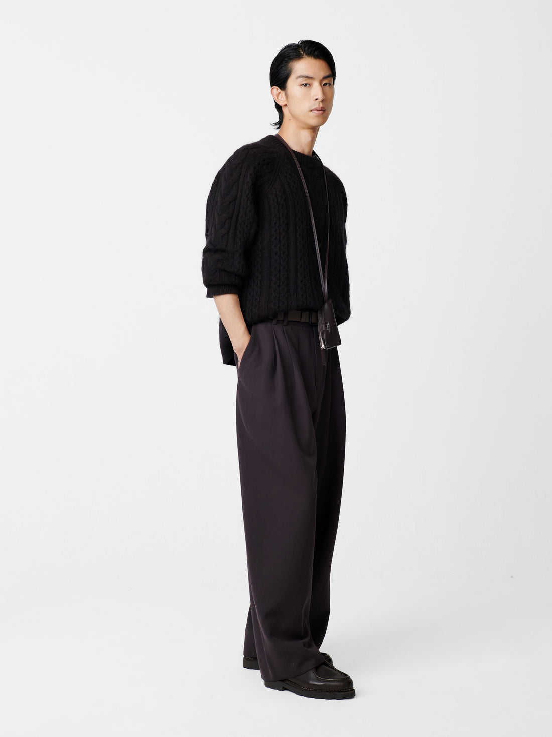 Norr Knit Espresso Brown