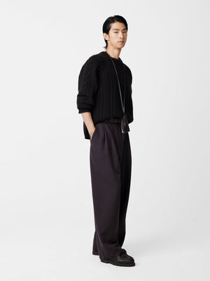 Norr Knit Espresso Brown