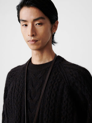 Norr Knit Espresso Brown