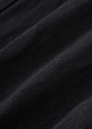 Nyle Denim Jacket — BLACK