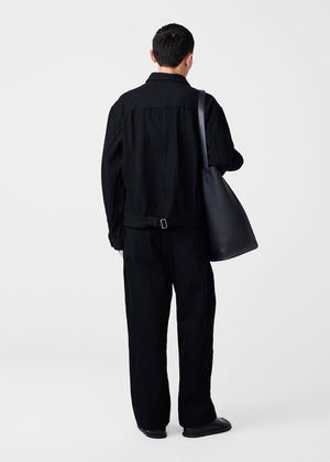 Nyle Denim Jacket — BLACK