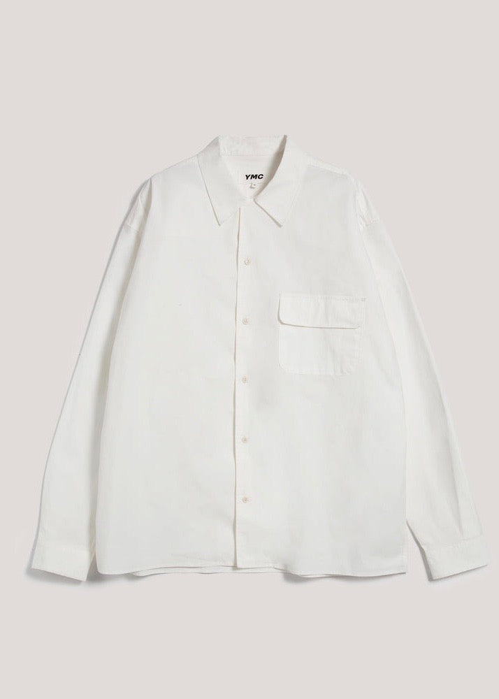 Wray Shirt — MATTE WHITE
