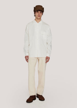 Wray Shirt — MATTE WHITE