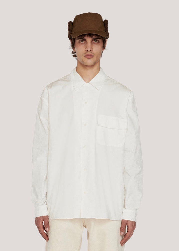Wray Shirt — MATTE WHITE