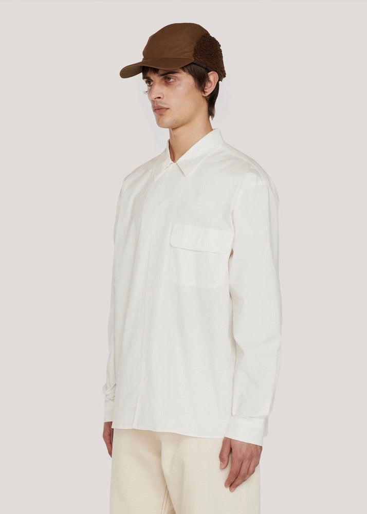 Wray Shirt — MATTE WHITE