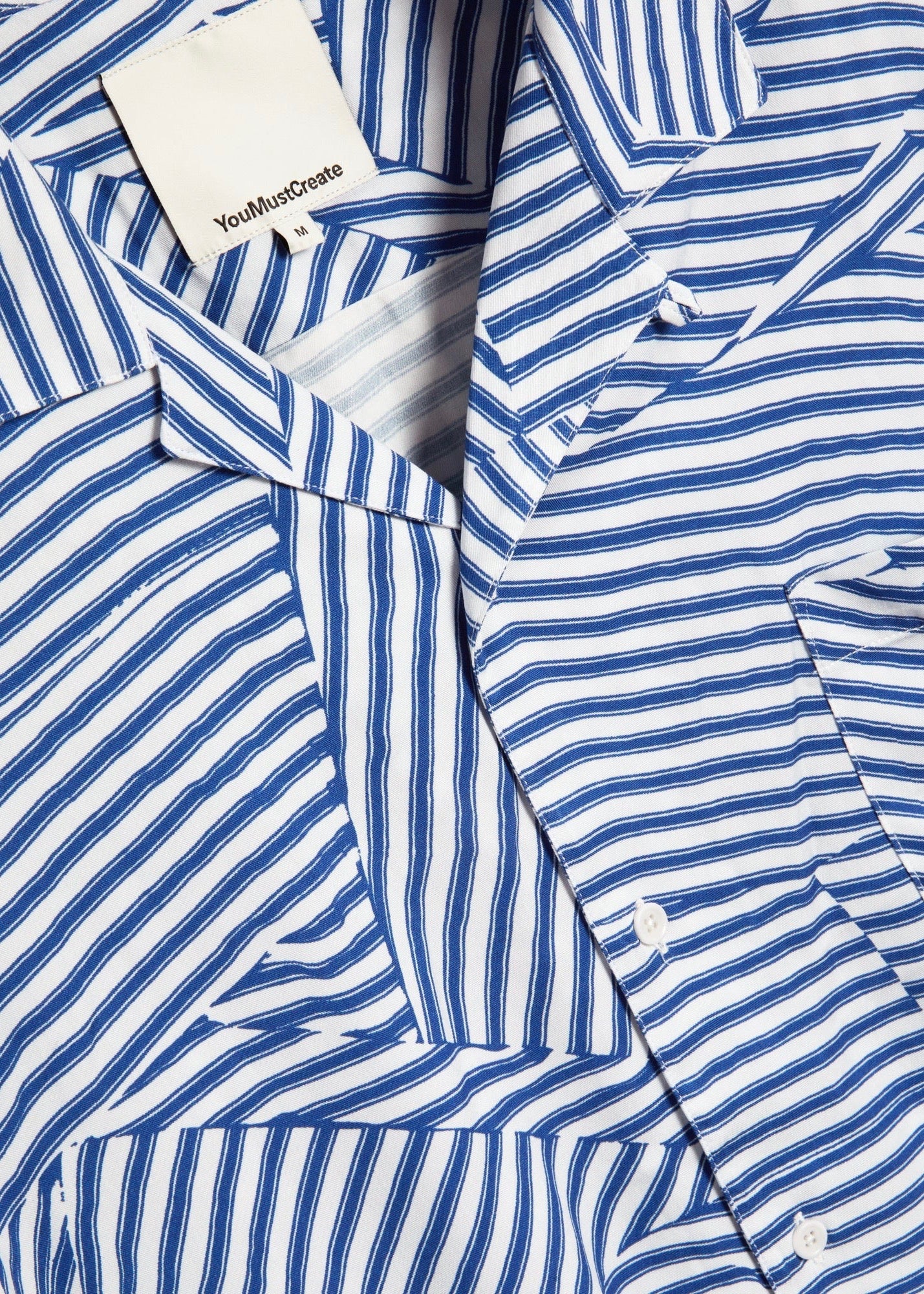 Malick Shirt — BLUE / WHITE