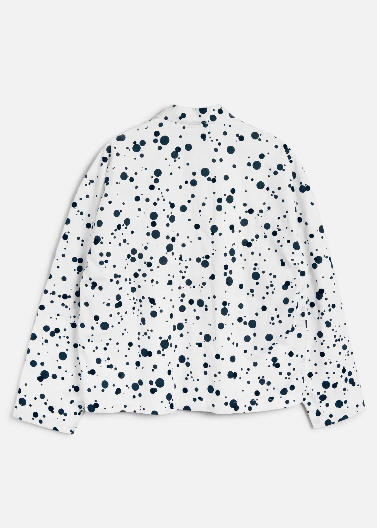 PJ Overshirt — WHITE / BLACK