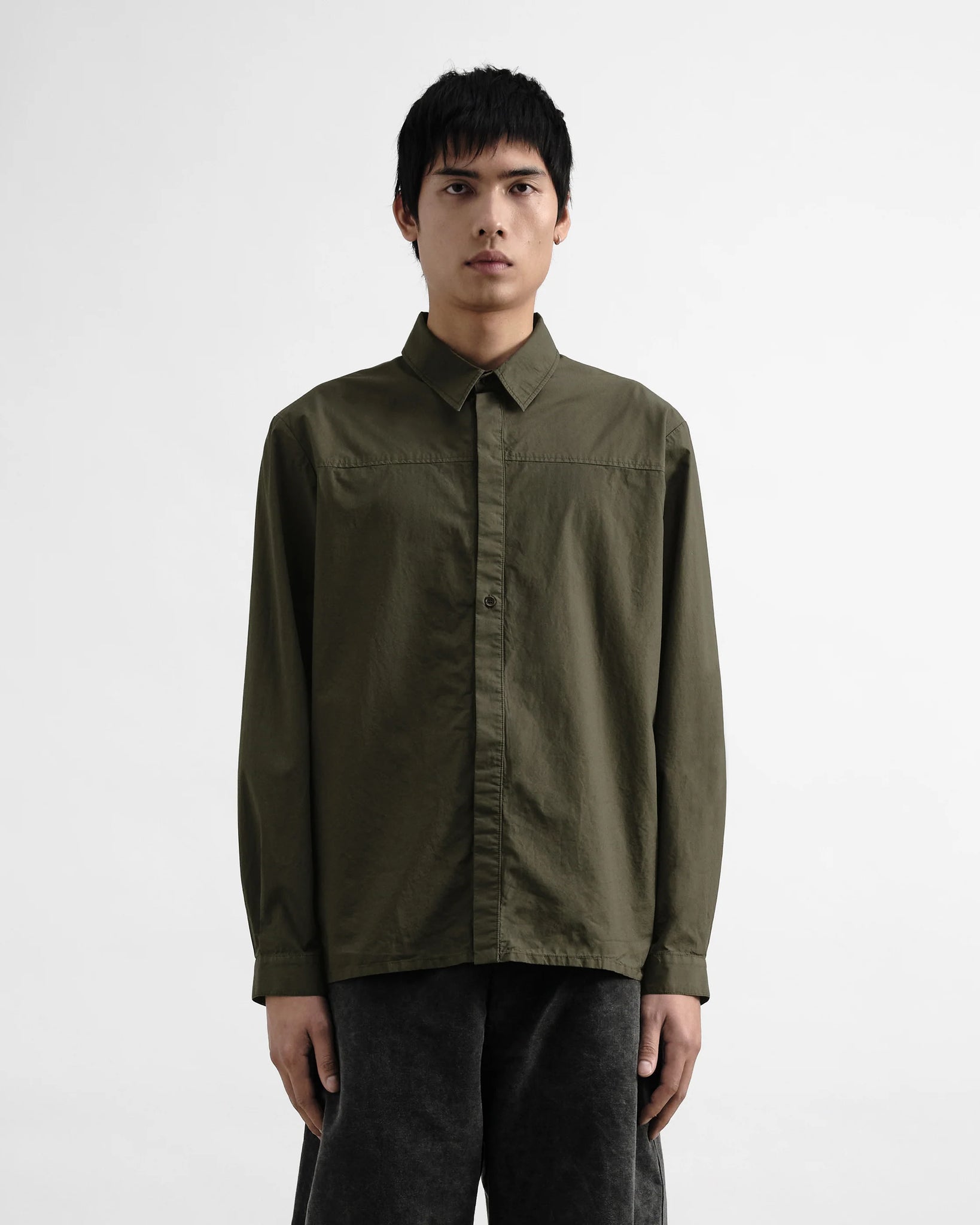 Minimal Shirt — OLIVE