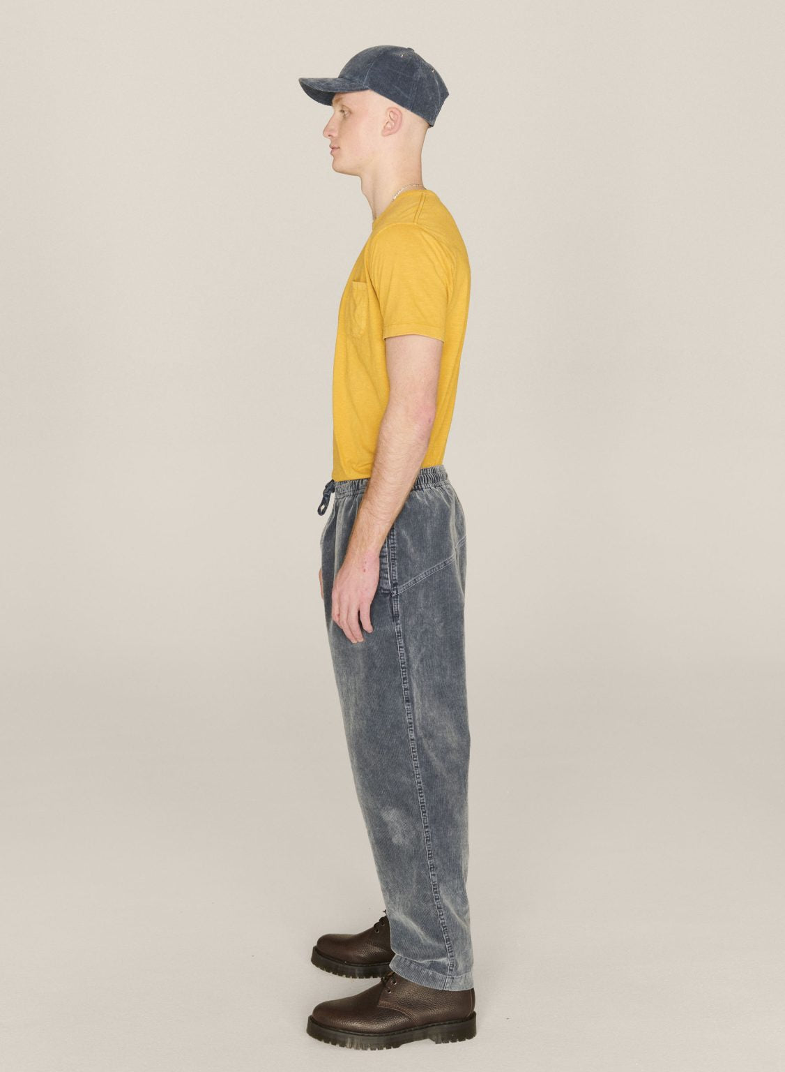 Alva Dyed Cord Skate Trouser W - Blue