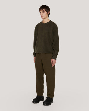 Alva Skate Trouser Olive Green