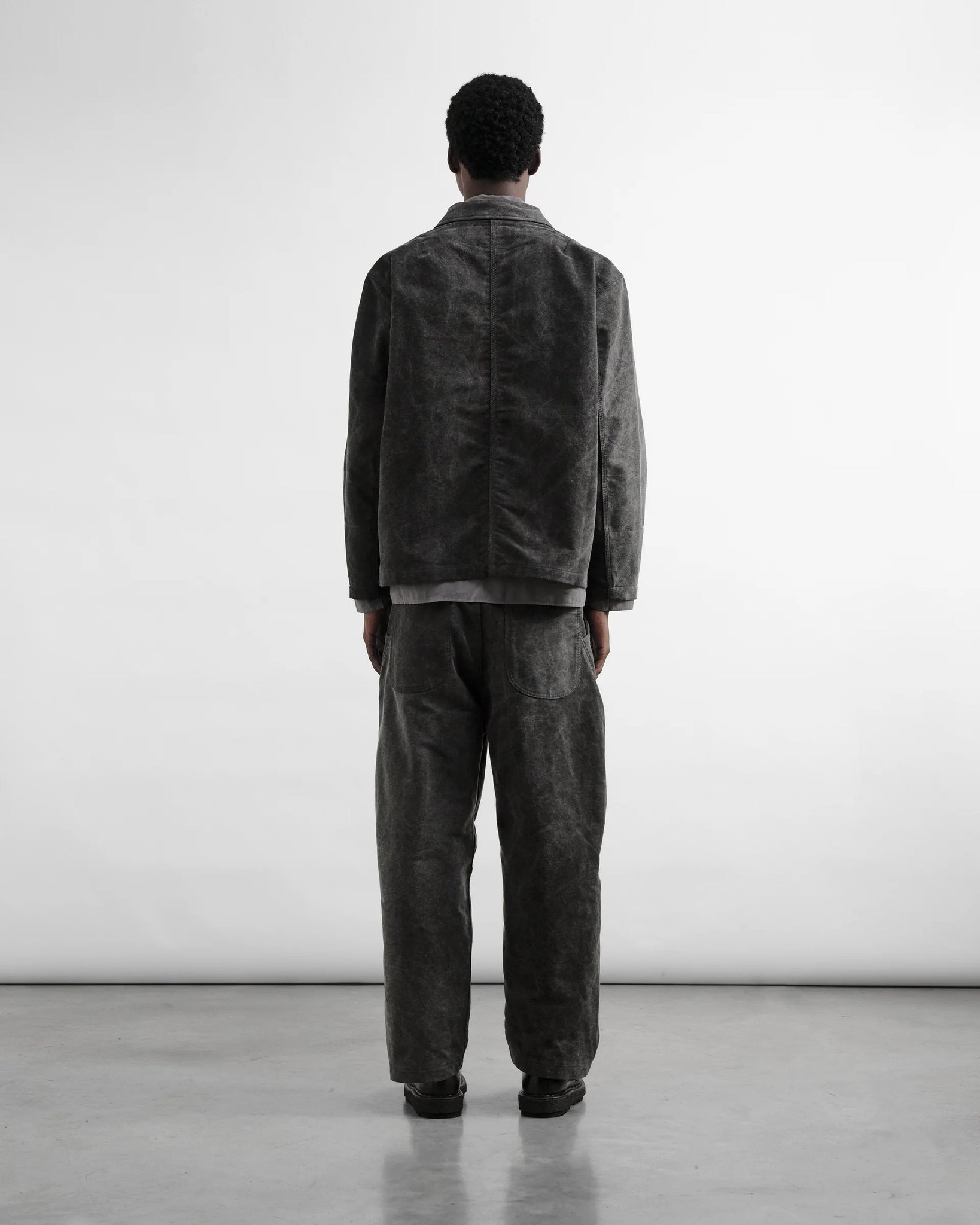 Twisted Seam Jean — CHARCOAL