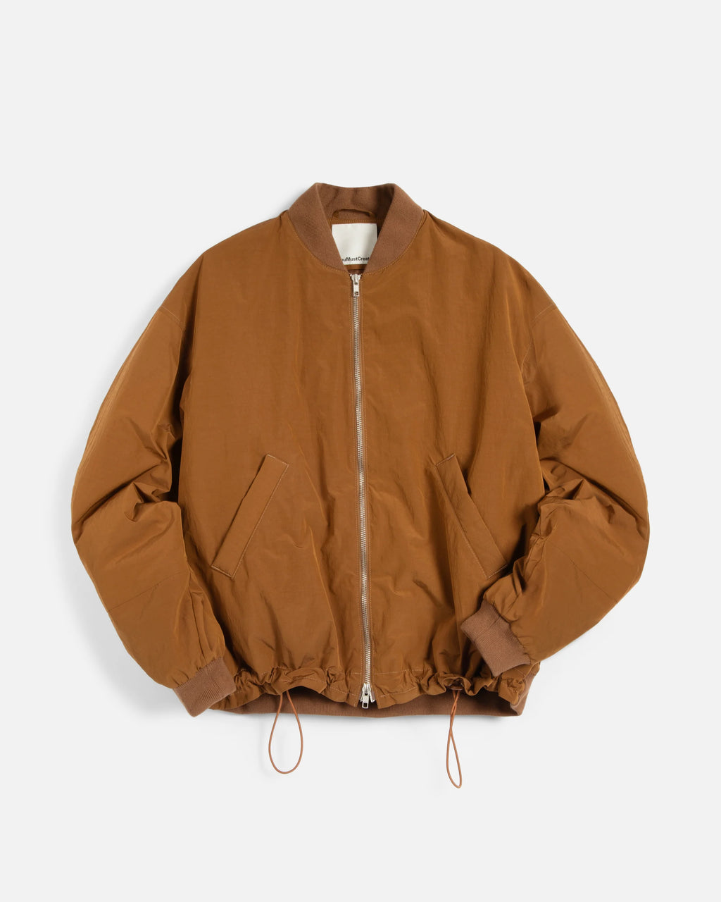 Basement Bomber Jacket  — CLAY