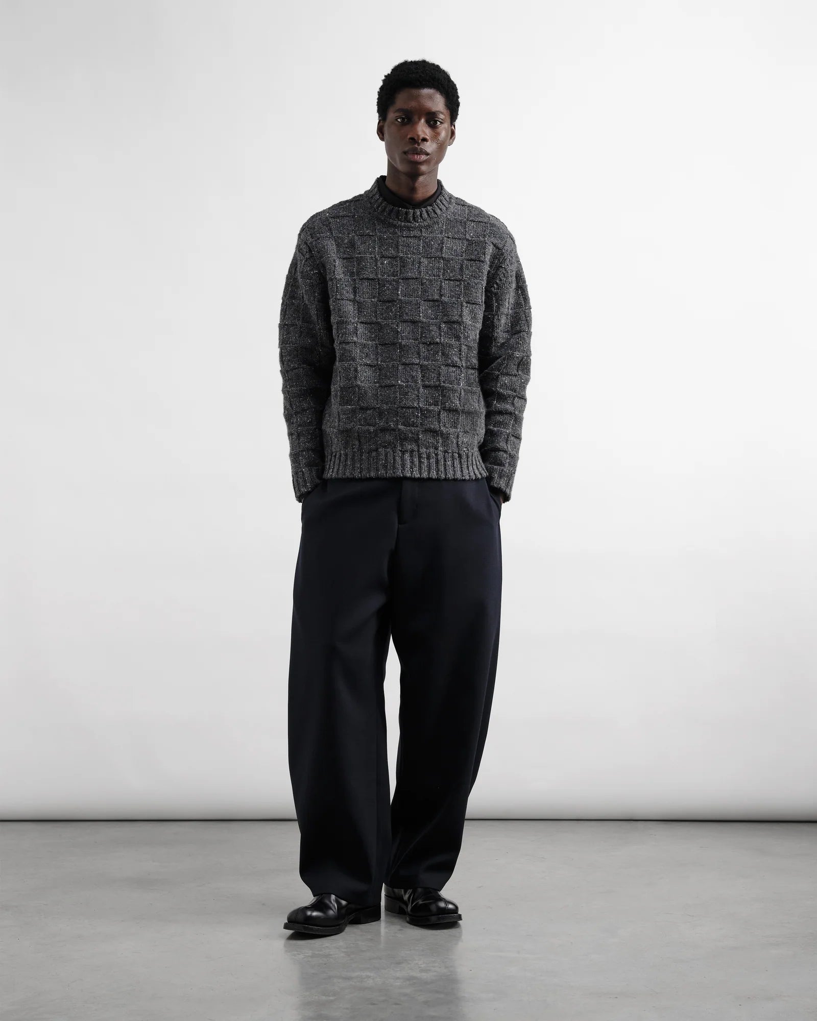 Undertones Knit — CHARCOAL