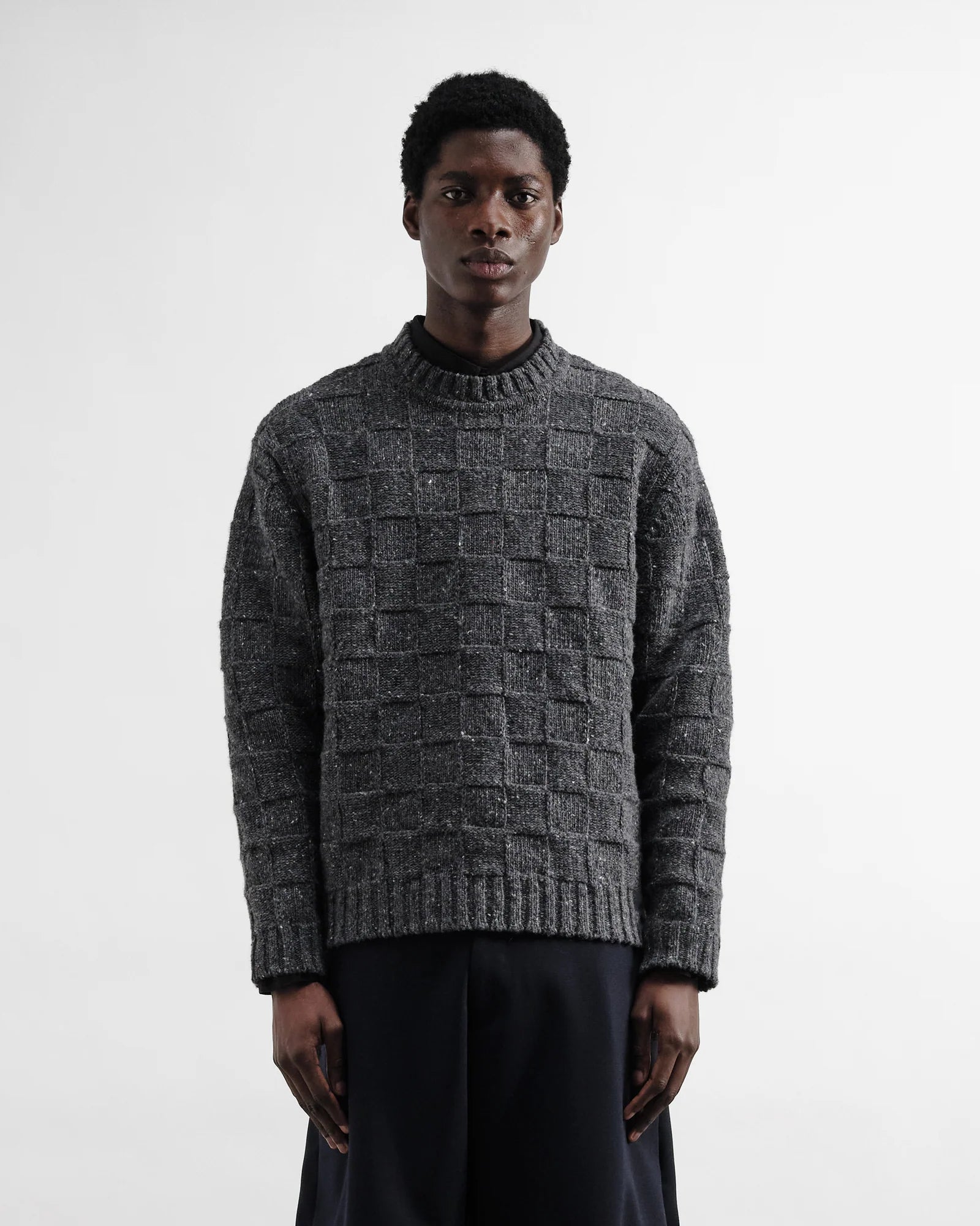 Undertones Knit — CHARCOAL
