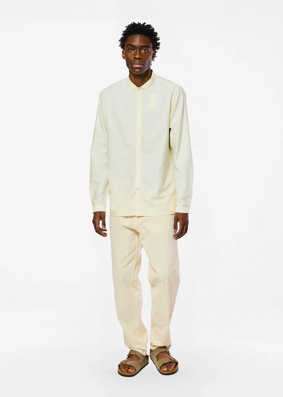 Pala Oxford LS Shirt — EGGSHELL BEIGE