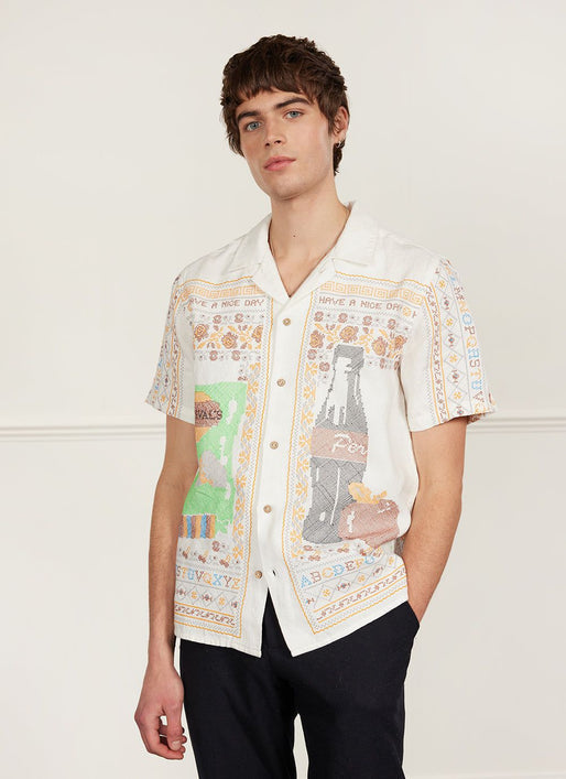 Meal Deal Tapestry Cuban Shirt