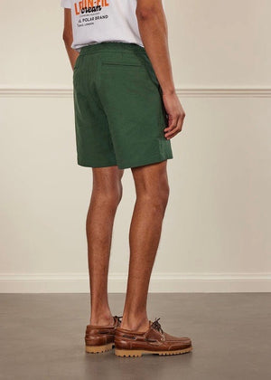 Classic Seersucker Shorts — GREEN