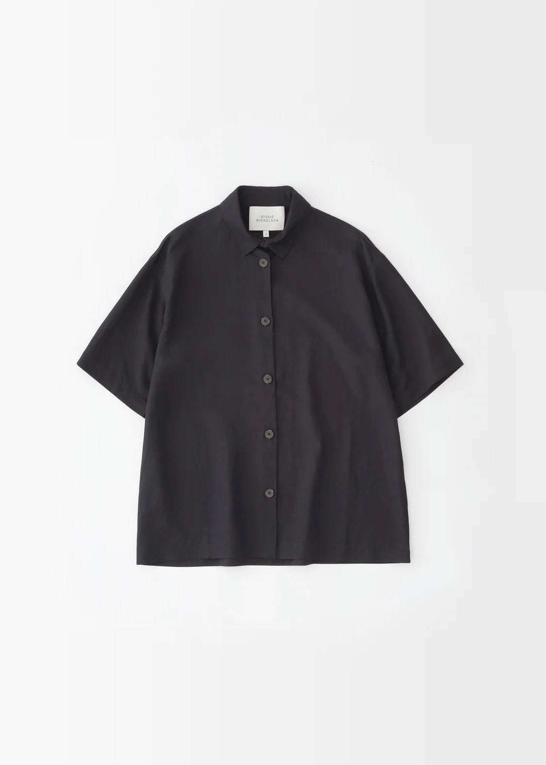 Piero Powder Cotton Shirt — MILK