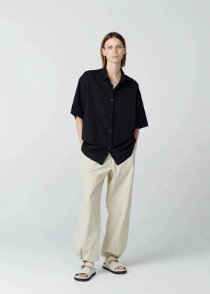 Piero Powder Cotton Shirt — MILK