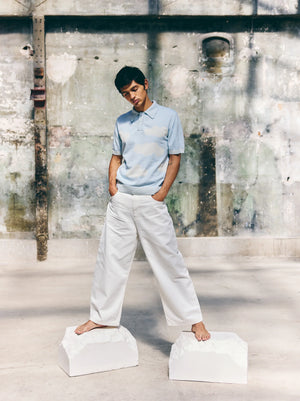 Sky Clouds Polo Shirt — CIEL