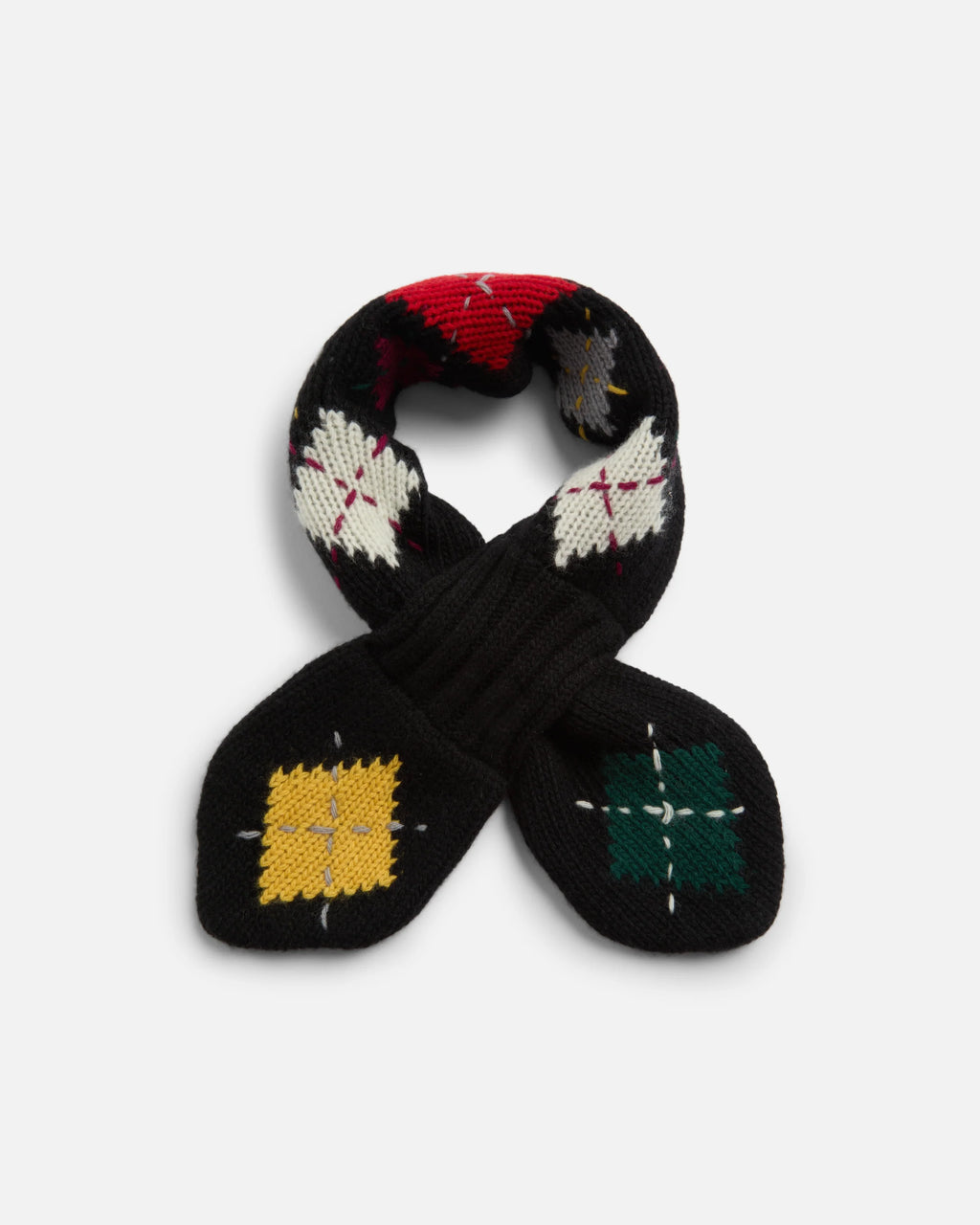 Slot Scarf — BLACK MULTI