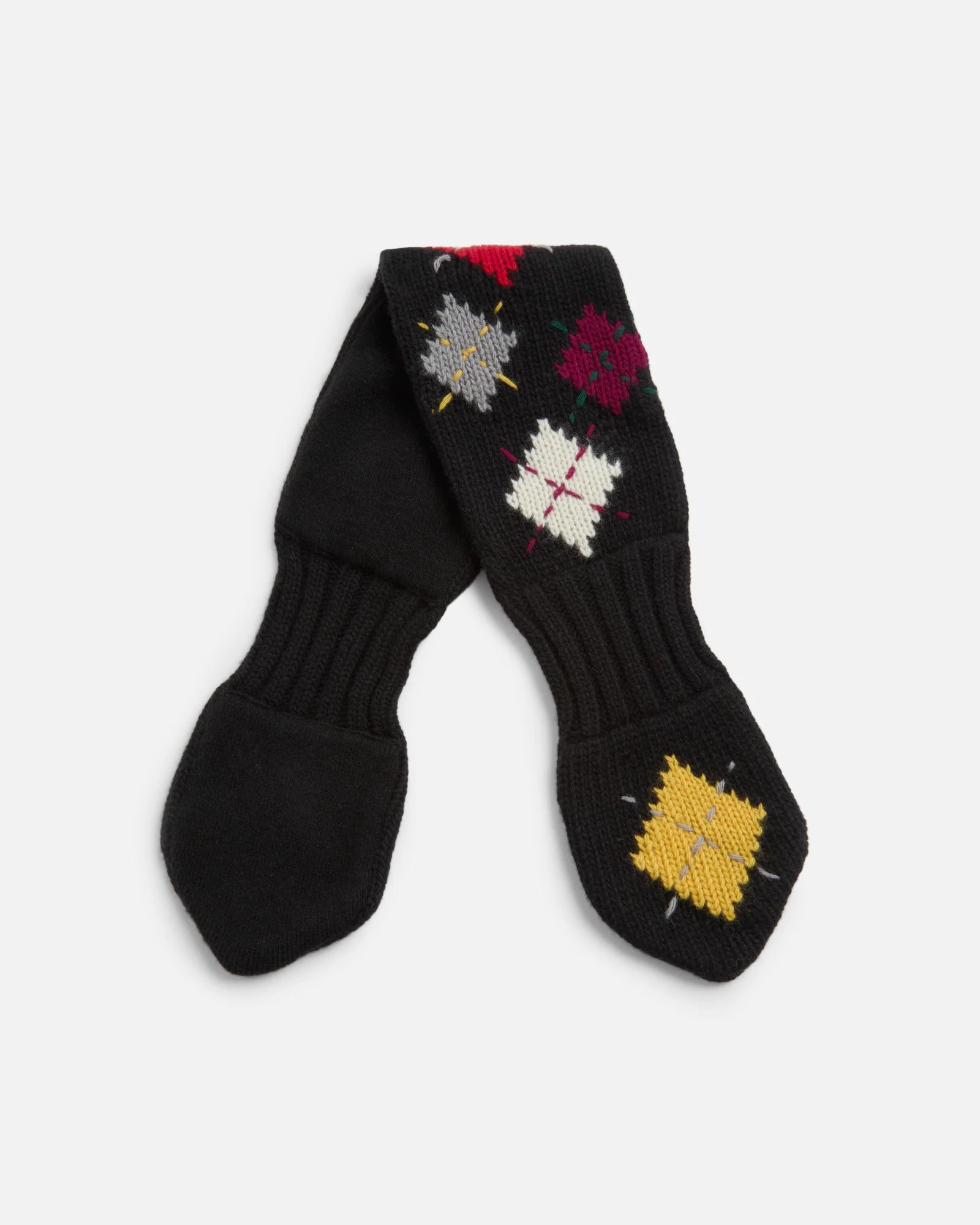 Slot Scarf — BLACK MULTI