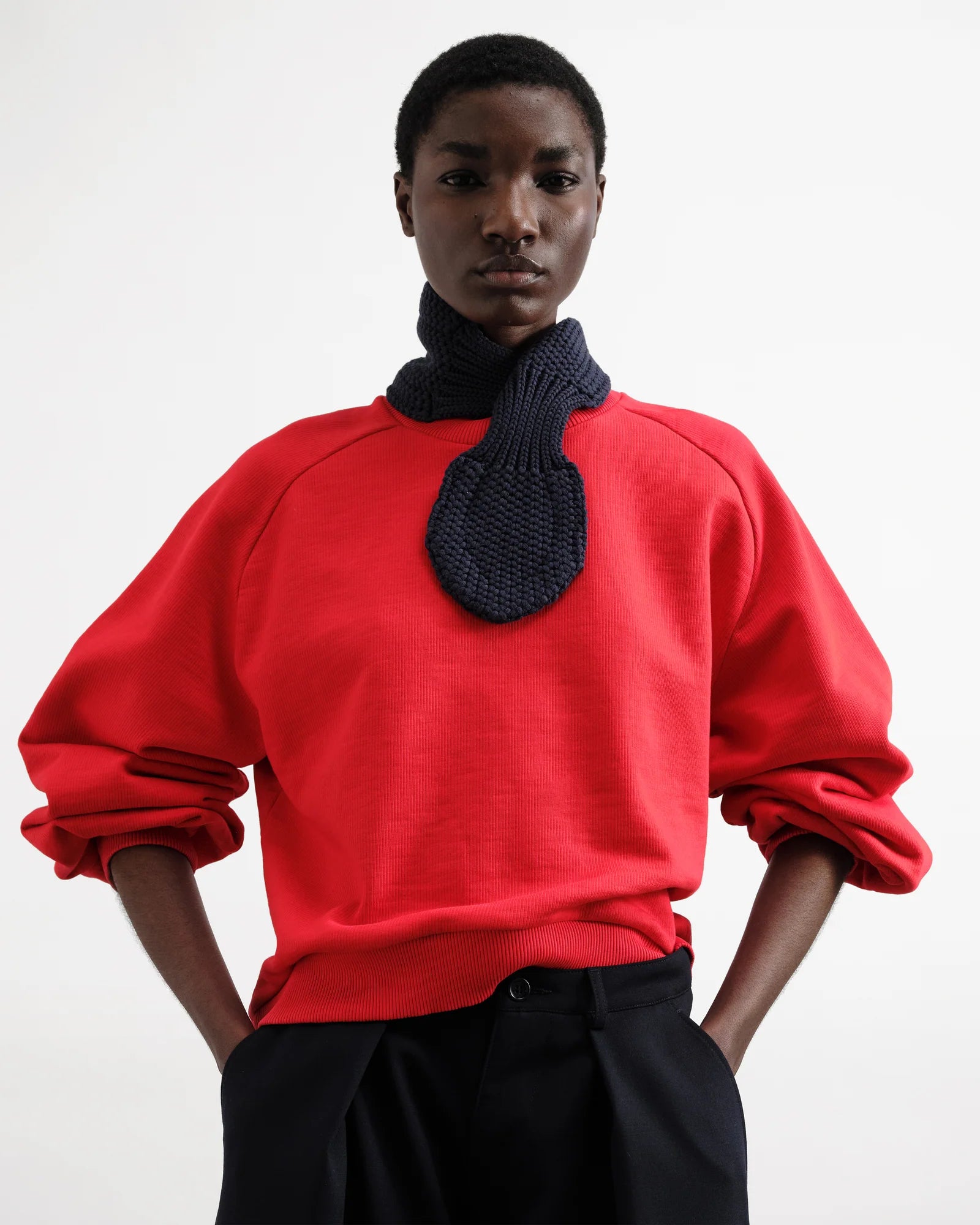 Slot Scarf — NAVY