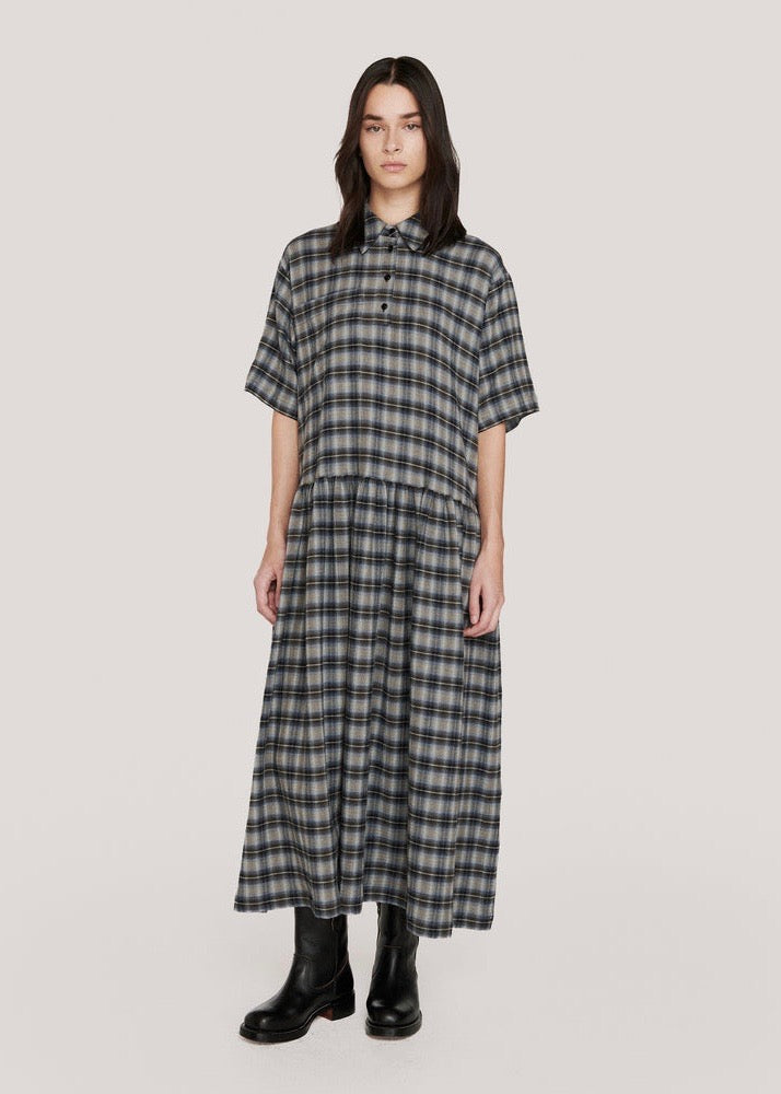 Parklife Dress — MULTI / BLACK / BLUE