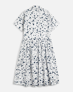 Parklife Dress — WHITE BLACK