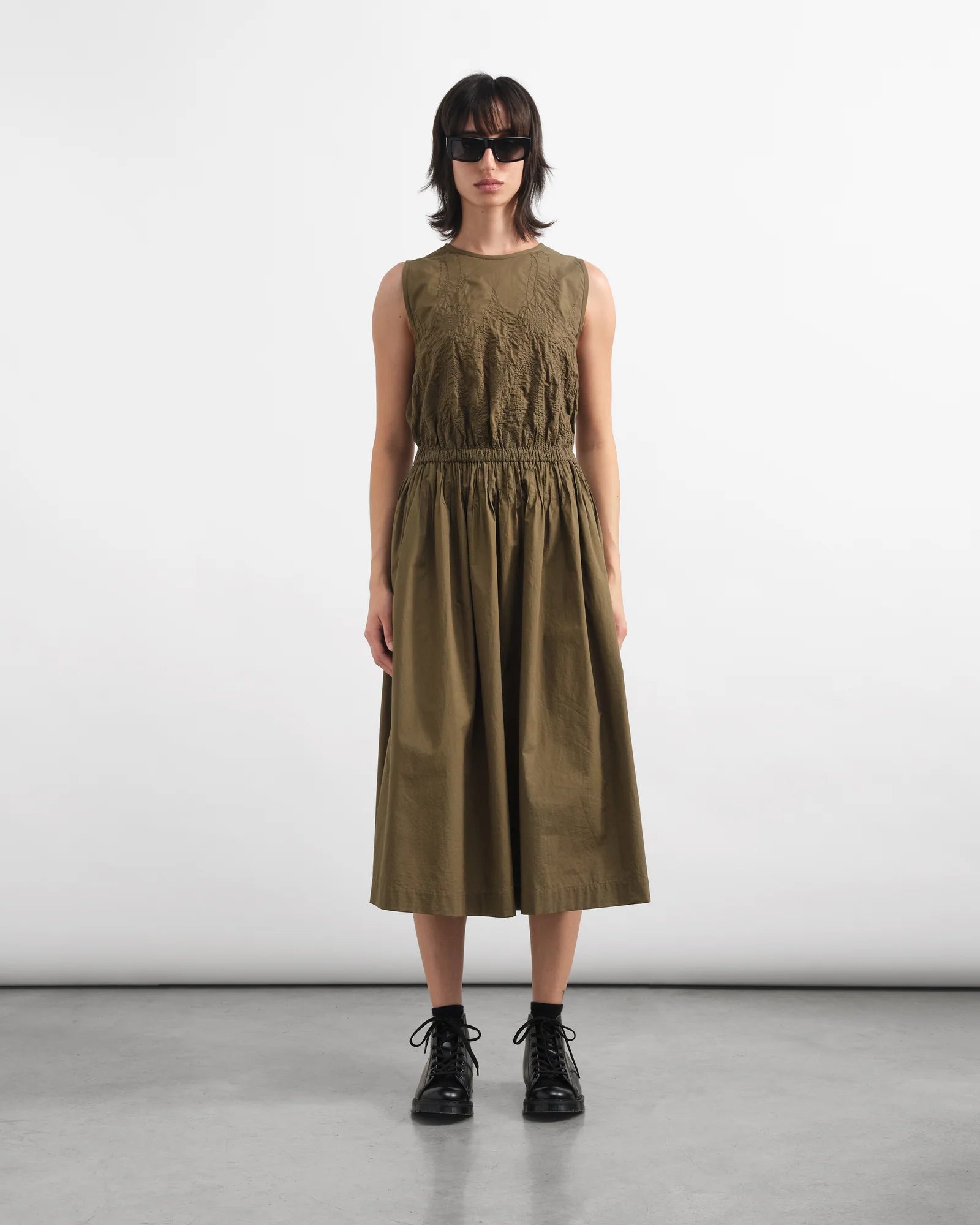 Wednesday Dress — OLIVE