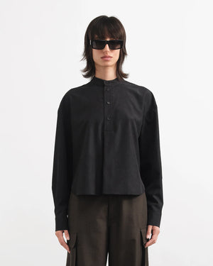 Ovelia Shirt — BLACK