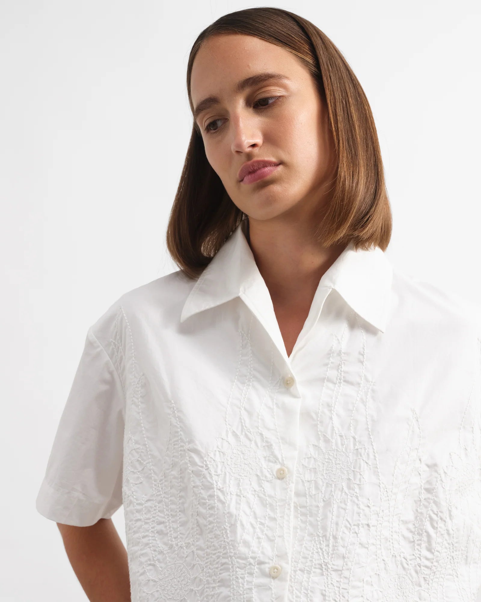 Wanda Shirt — WHITE