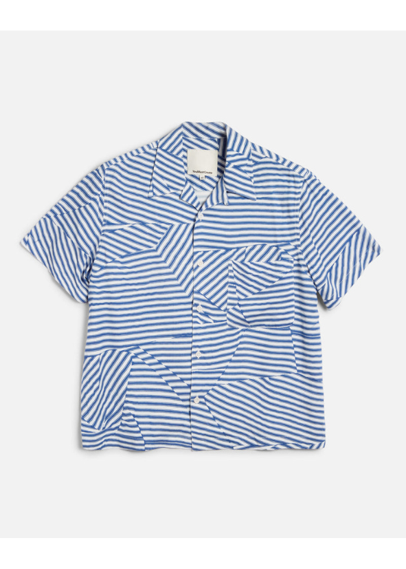 Vegas Shirt — BLUE / WHITE