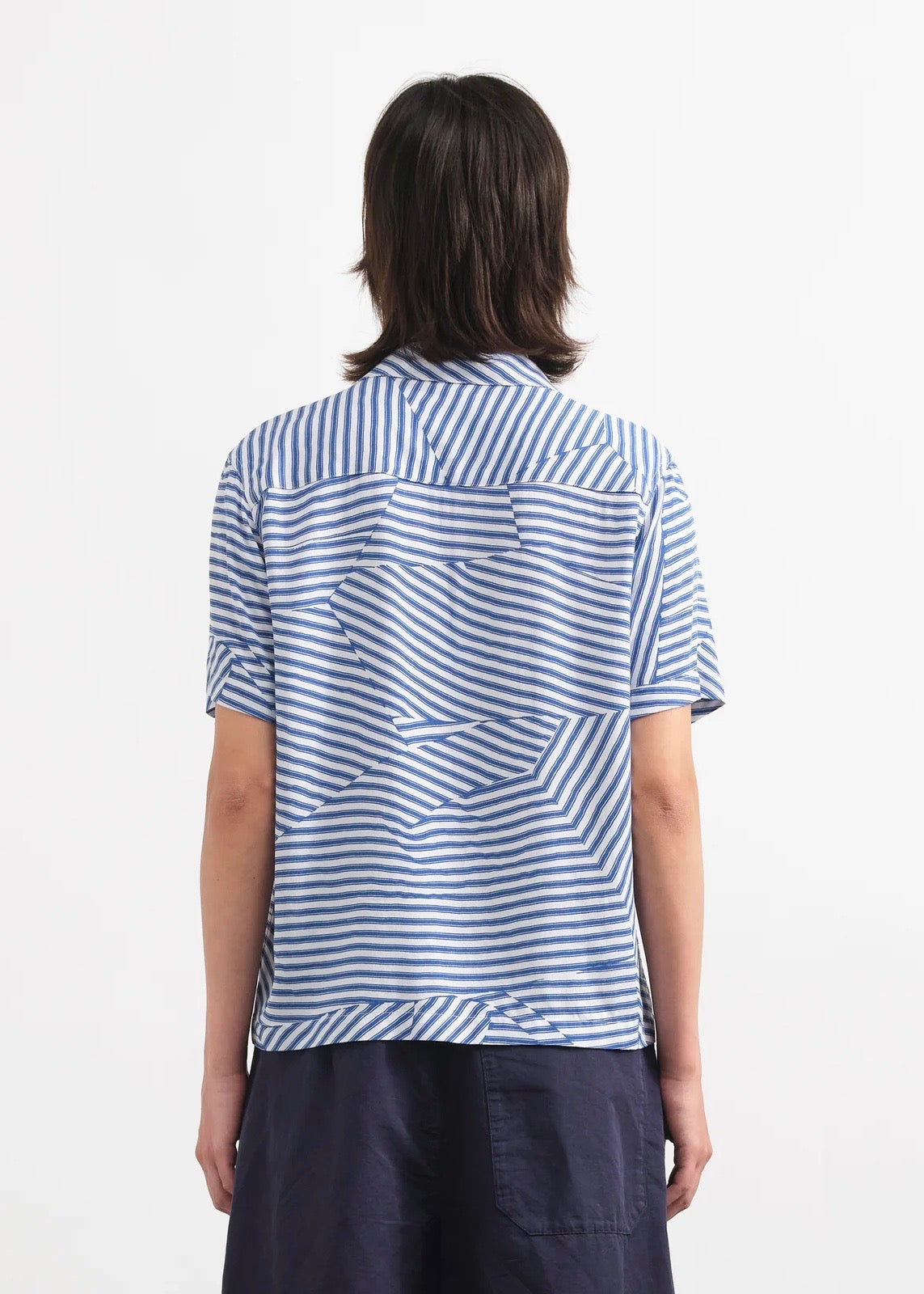 Vegas Shirt — BLUE / WHITE