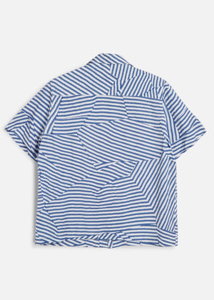 Vegas Shirt — BLUE / WHITE