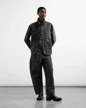 Twisted Seam Jean — CHARCOAL