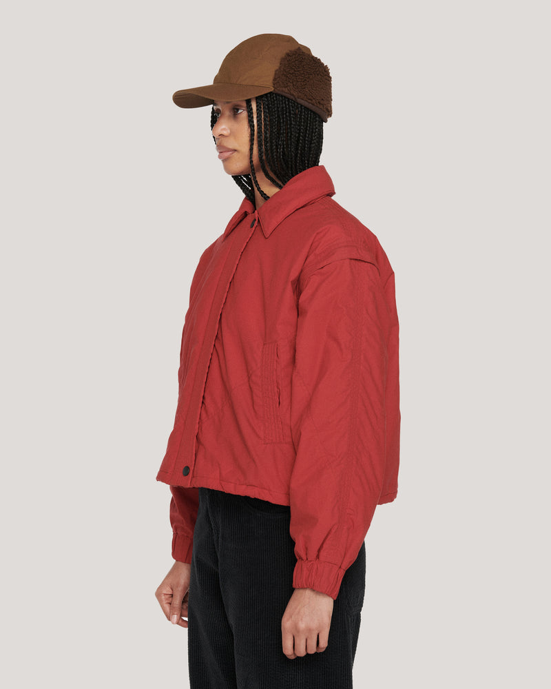 Heath Bomber Jacket Red